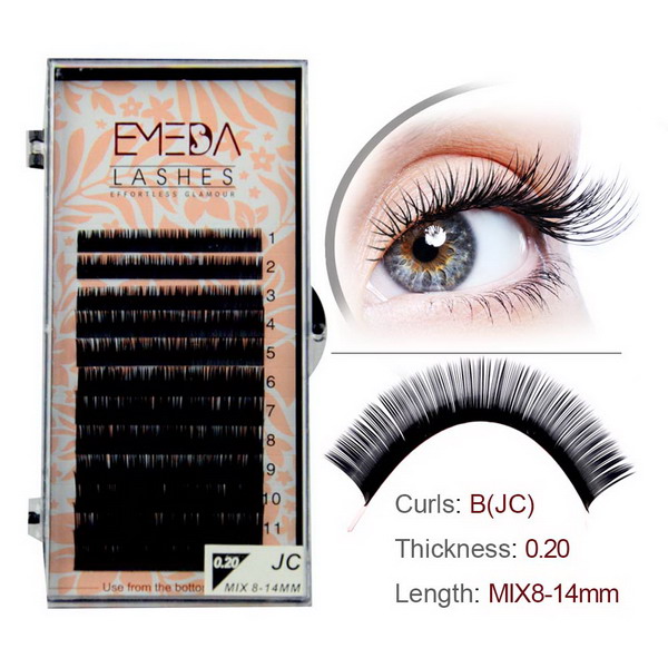 Long lasting silk eyelash extensions cost SN22